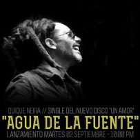 Quique Neira _ Agua de la Fuente _ Single 2014